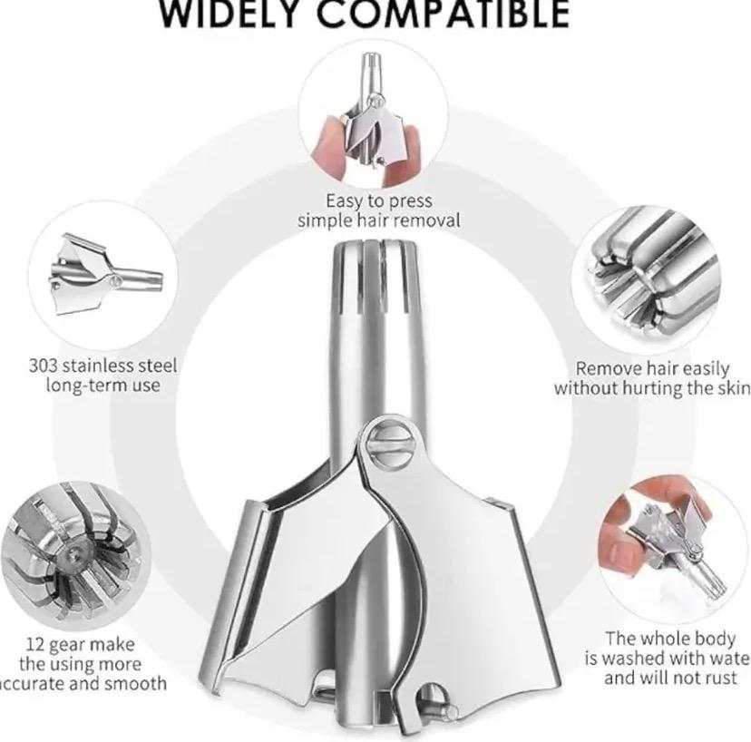 Manual Nose & Ear Hair Trimmer