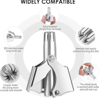Manual Nose & Ear Hair Trimmer