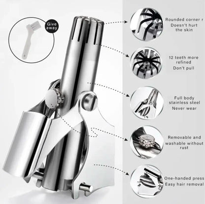 Manual Nose & Ear Hair Trimmer
